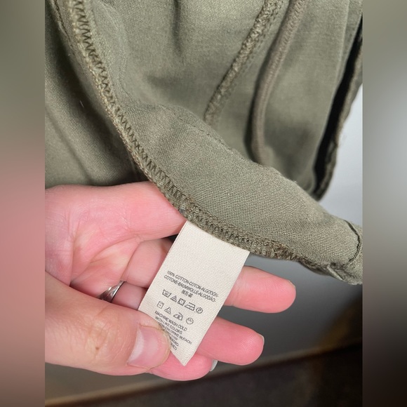 Free People Not Your Brother’s Surplus Jacket Olive Green Size Small retail $168 - Picture 8 of 8
